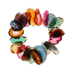 ﻿Agate Geode Polished Crystal Slices by Garden of Alice